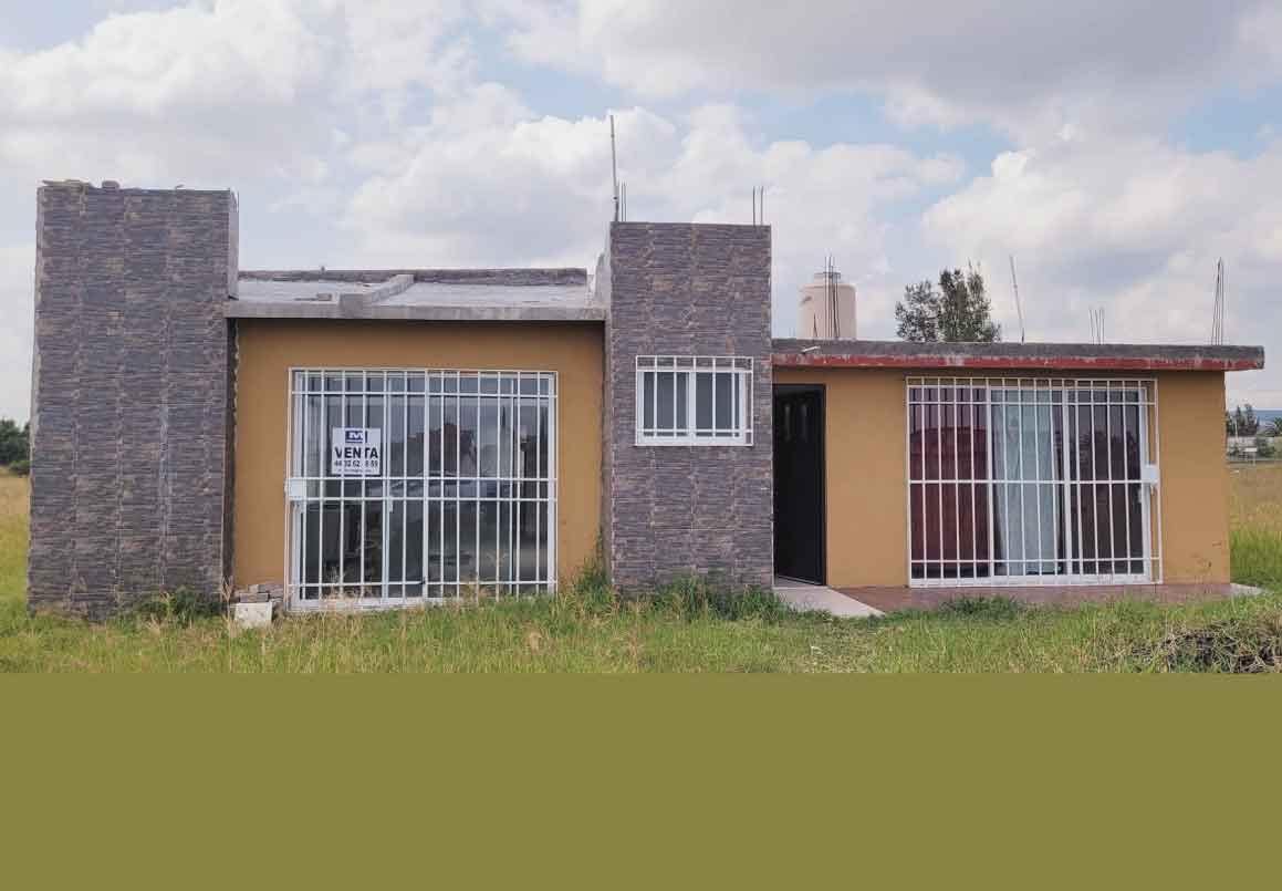 CASA DE DESCANSO DE UNA PLANTA EN FRACC. PARAISO ESCONDIDO, TARIMBARO MICH