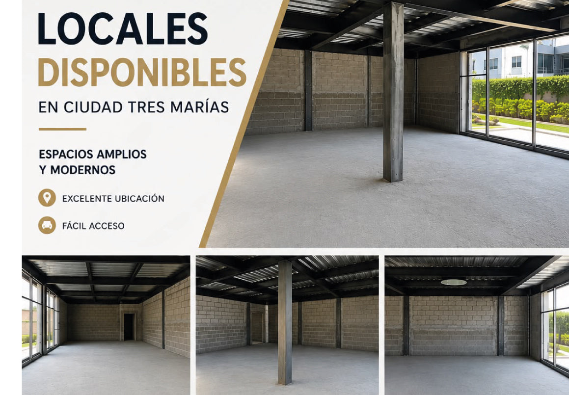 LOCAL COMERCIAL EN RENTA EN TRES MARIAS, MORELIA