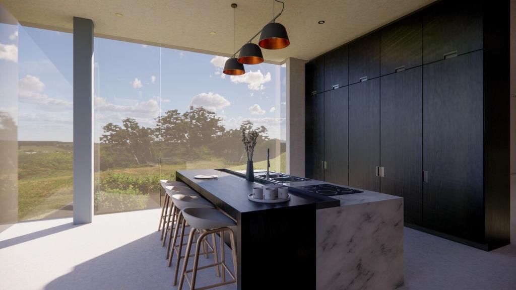 CASA RESIDENCIAL EN VENTA EN CLUB Y DENTRO DEL CAMPO DE GOLF TRES MARIAS, MORELIA
